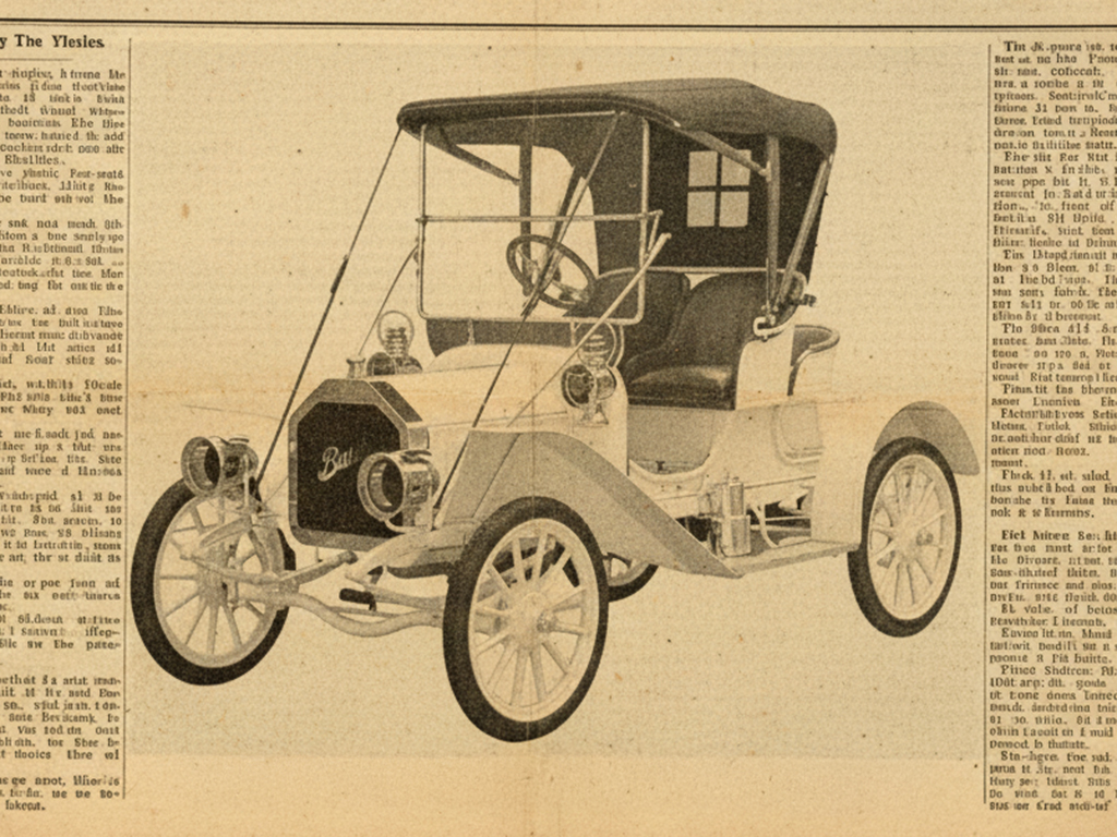 giornale Buick Model 10 - 1908
